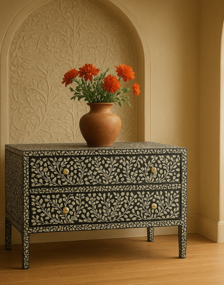 bone-inlay-2-drawer-chest-floral-geometric-black